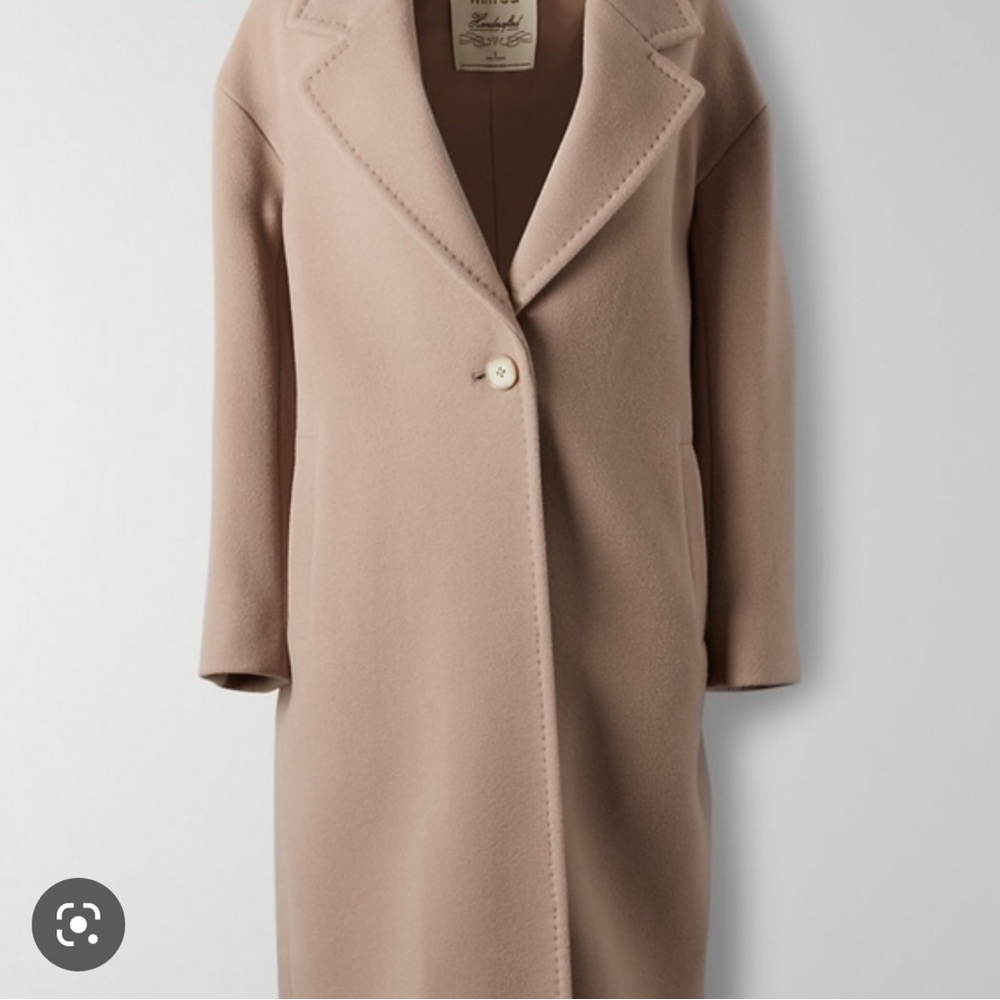 Aritzia Wilfred Rocco Coat - Dovetail Taupe
